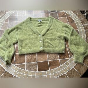 Pretty Garbage Cardigan Sweater button down cardigan, soft and stretchy